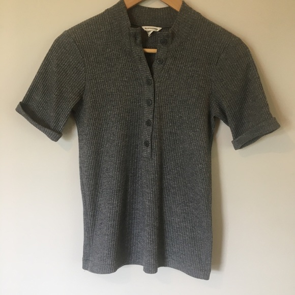 Club Monaco Tops - Club Monaco Short Sleeve Button-Up Shirt Size S